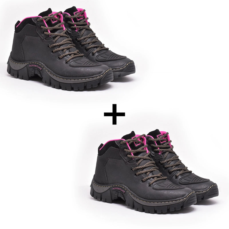 2 Pares Pelo Preço de 1! As Botas Adventure Que Vão Te Levar Para Qualquer Lugar!