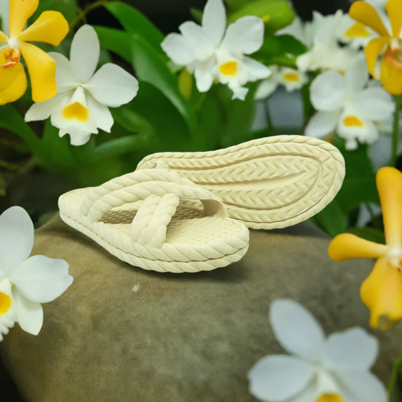 Chinelo Feminino Trançado Nuvem Macio Mega Oferta
