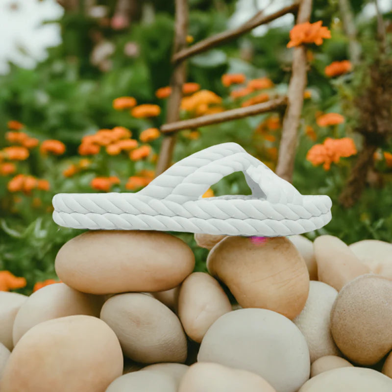 Chinelo Feminino Trançado Nuvem Macio Mega Oferta